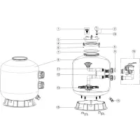 Pièces détachées pour Filtre à sable S Series