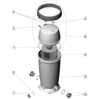 Pièces détachées pour Filtre TERRA 100 et 150