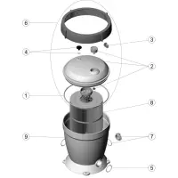 Pièces détachées pour Filtre TERRA 50 et 75