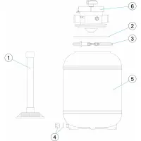 Pièces détachées pour Filtre TOP Ø 300