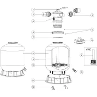Pièces détachées pour Filtre V Series
