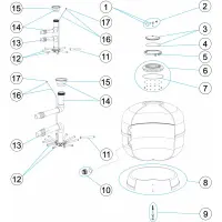 Pièces détachées pour Filtre ASTRAL VELA