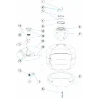 Pièces détachées pour Filtre VERONA SIDE Ø 750, 900