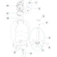 Pièces détachées pour Filtre VERONA TOP