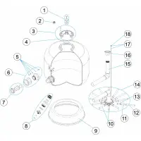 Pièces détachées pour Filtre VIENA SIDE diamètre 900