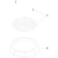 Pièces détachées pour Grille d'écoulement inox