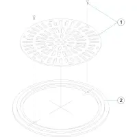 Pièces détachées pour Grille de drainage inox
