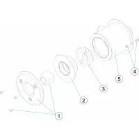 Pièces détachées pour Jet massage court