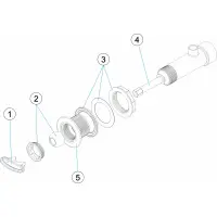Pièces détachées pour Jet massage L-169 - 254 m/m PRÉFABRIQUÉ