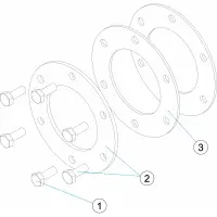 Pièces détachées pour Kit bride inox