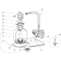 Pièces détachées pour Kit de filtration AZUR