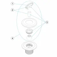 Pièces détachées pour Kit enjoliveur de refoulement MULTIFLOW