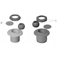 Pièces détachées pour Kit rotule de refoulement