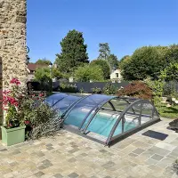 Abri mini piscine Klasik S Clear