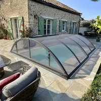 Abri KLASIK S pour mini piscines jusqu'à 4m x 3m