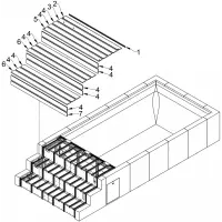 Pièces détachées pour Lattes d'escalier Yacht