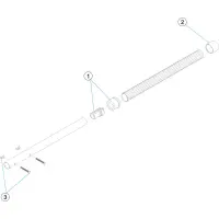 Pièces détachées pour Manche aluminium télescopique 4-5 m papillon