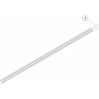 Pièces détachées pour Manche fixe raccord clip L2,4 m