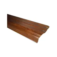Margelle Metallique Imitation Bois (150X1400 Mm) à l'unité