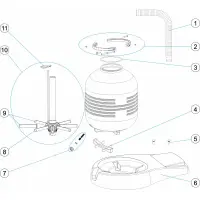 Pièces détachées pour Monobloc MAX TOP