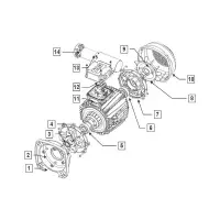 Pièces détachées pour Moteur de pompe Sta-Rite ATB (ancien modèle)
