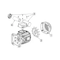 Pièces détachées pour Moteur de pompe Sta-Rite ATB