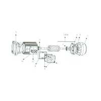 Pièces détachées pour Moteur de pompe Sta-Rite Hanning