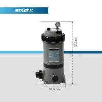 Filtre à cartouche pour piscine Poolex NETFLUX