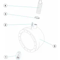Pièces détachées pour Niche de projecteur Ø 250 à 295