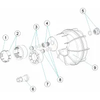 Pièces détachées pour Niche de projecteur MINI BETON