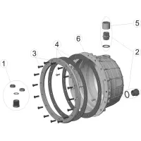 Pièces détachées pour Niche de projecteur ASTRAL NF STANDARD piscine préfabriqué