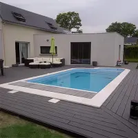 Coque piscine Nuvia 79 - 7,9m x 3,5m  - fond plat