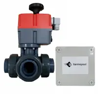 Vanne 3 voies motorisée pour chauffage solaire