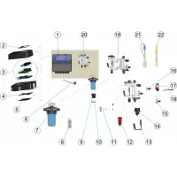 Pièces détachées pour Panneau de régulation CONTROLLEUR pH-CL