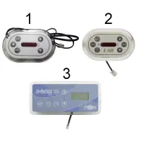 Pièces détachées pour Panneaux de commande type L15, L50, L100, L200