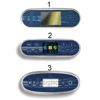 Pièces détachées pour Panneaux de commande type PB553, PB554, PB557