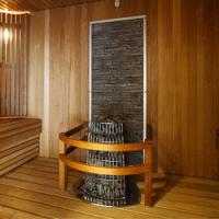Paroi décorative en pierre pour sauna Harvia