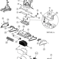 Pièces détachées robot Dolphin Master E4