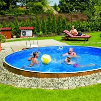 Bâche d'hivernage pour piscine bois rectangulaire Mint 10,10 x 4,18 m - Gré  GRE Pas Cher 