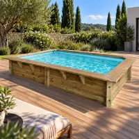 Piscine bois Sunwater 350 x 200