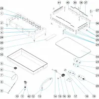 Pièces détachées pour Piscine hors-sol PLAYA 3 version minipiscine