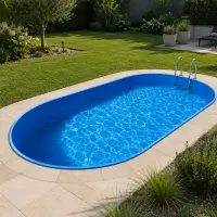Kit piscine Acier 6x3m à 8x4m IBIZA