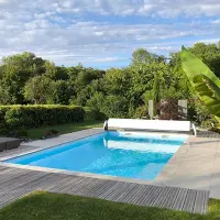 Coque piscine Linéa 76 - 7,5m x 4m x 1,5m - fond plat