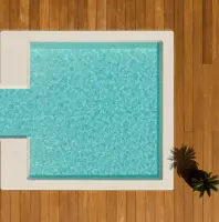 Plage à débordement OKEANOS