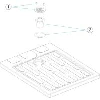 Pièces détachées pour Plateau de douche CLASSIC