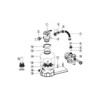 Pièces détachées pour Platine de filtration VIPool