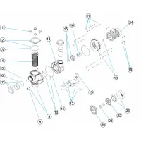 Pièces détachées pour Pompe ATLAS avec préfiltre