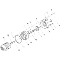 Pièces détachées pour Pompe BADU 21-50