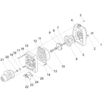 Pièces détachées pour Pompe BADU 43/10, 43/13G, 43/16, 43/18G, 43/22, 43/25G, 43/32