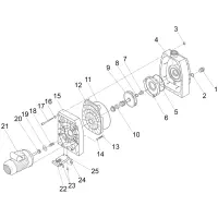 Pièces détachées pour Pompe BADU 43/15, 43/19, 43/21, 43/23, 43/26